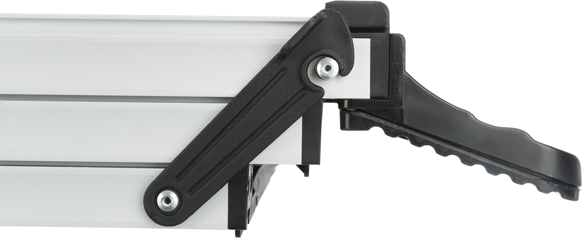 3-fach Teleskop-Rampe, Aluminium/TPR