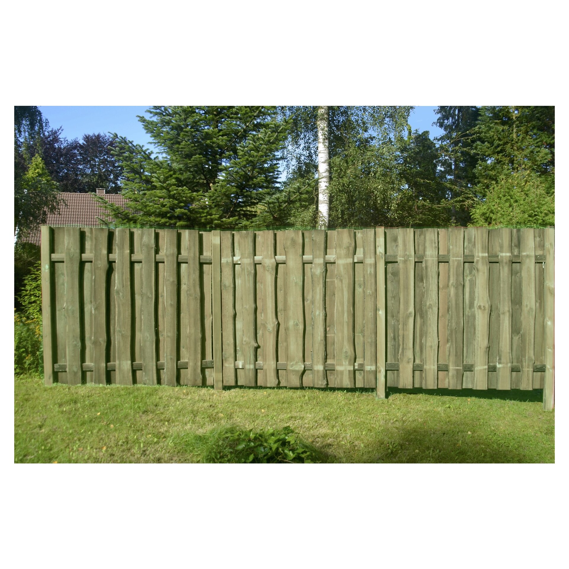 Pfosten kdi-grün sägerau 9x9x210 cm für FÜNEN-Serie bei leitermann.de günstig kaufen Pfosten kdi-grün sägerau 9x9x210 cm für FÜNEN-Serie