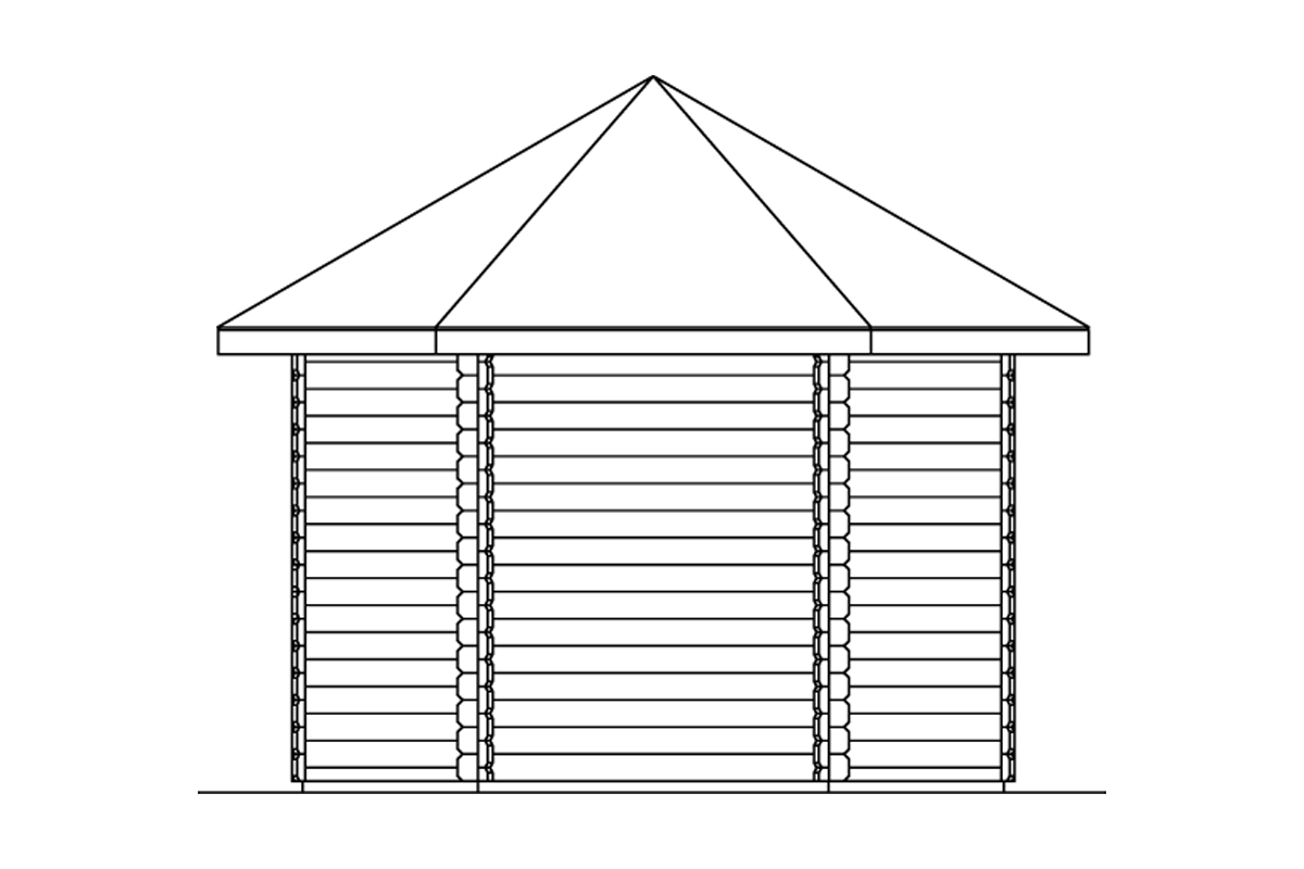 Pavillon Madeira natur bei leitermann.de günstig kaufen Pavillon Madeira natur