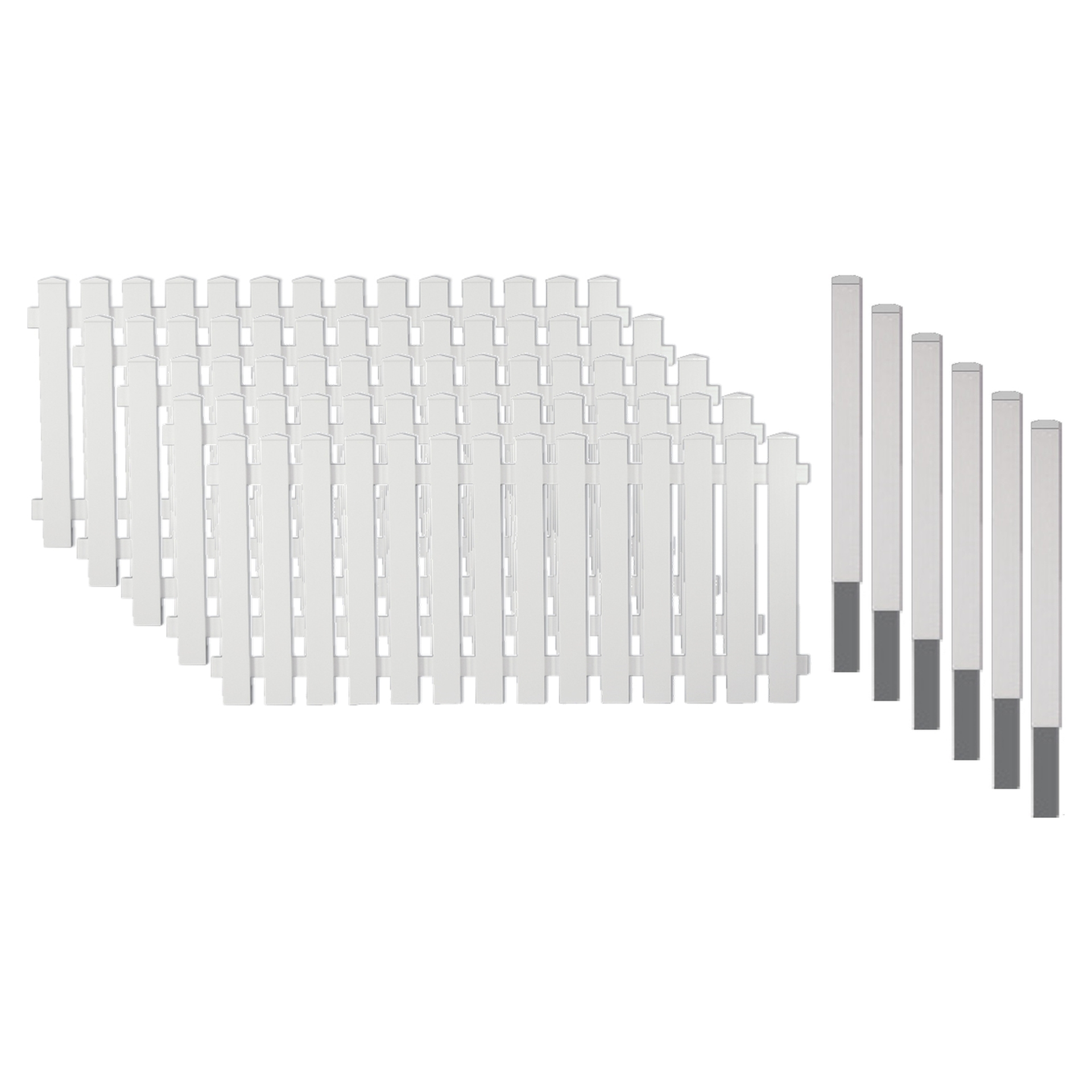 Sichtschutz Zaun-Set LEXINGTON