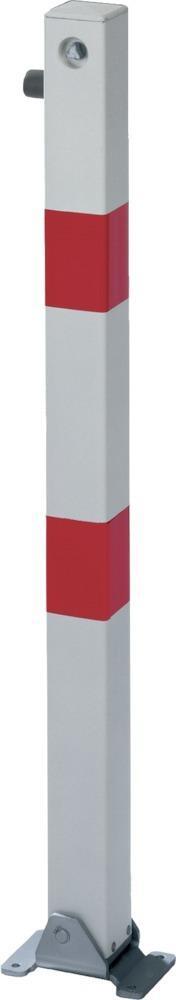 Absperrpfosten KLAPPY 70x70 mm Dreik. Aufschr. bei leitermann.de günstig kaufen Absperrpfosten KLAPPY 70x70 mm Dreik. Aufschr.