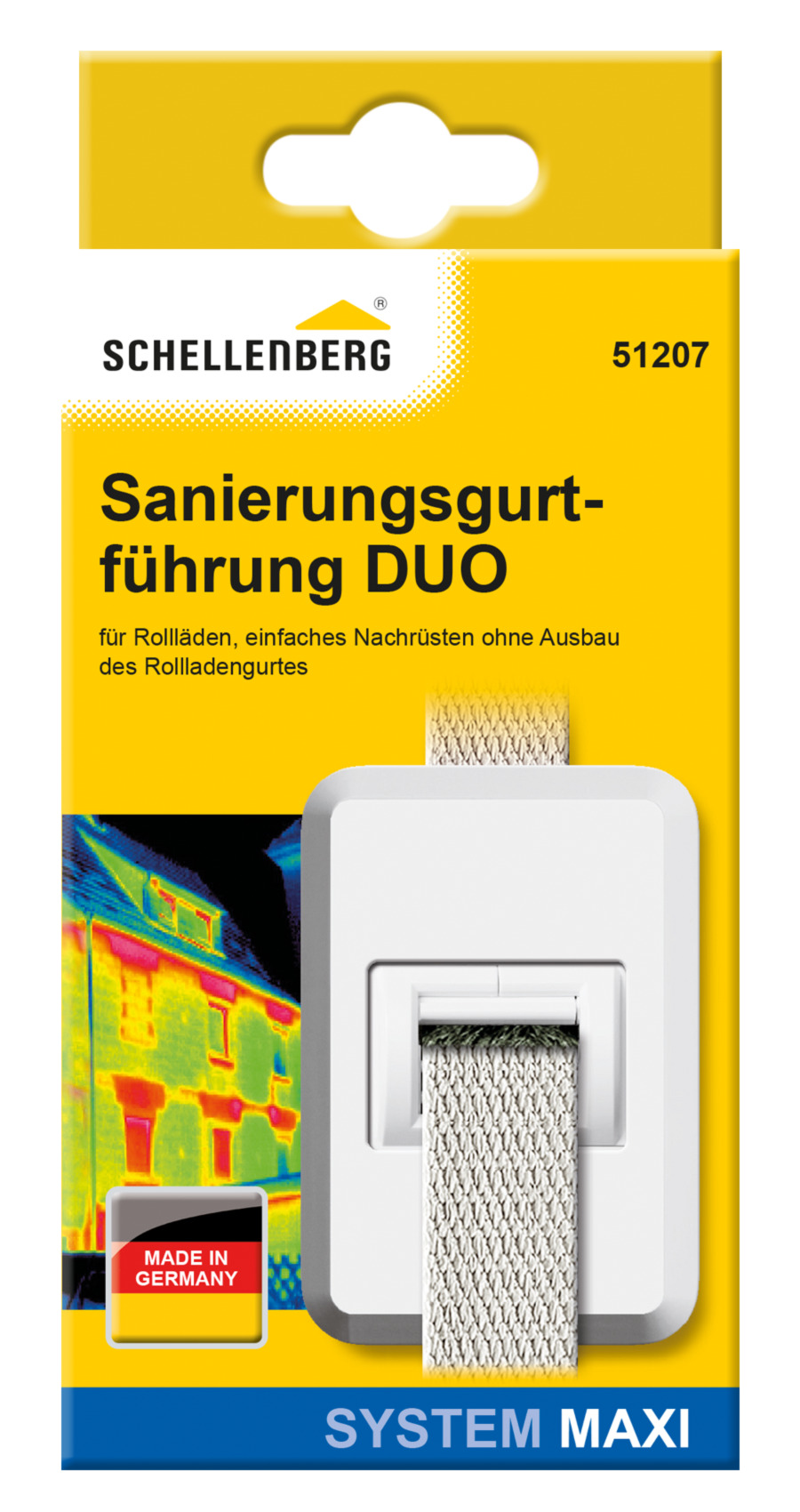 Sanierungsgurtführung DUO Maxi, weiß bei leitermann.de günstig kaufen Sanierungsgurtführung DUO Maxi, weiß