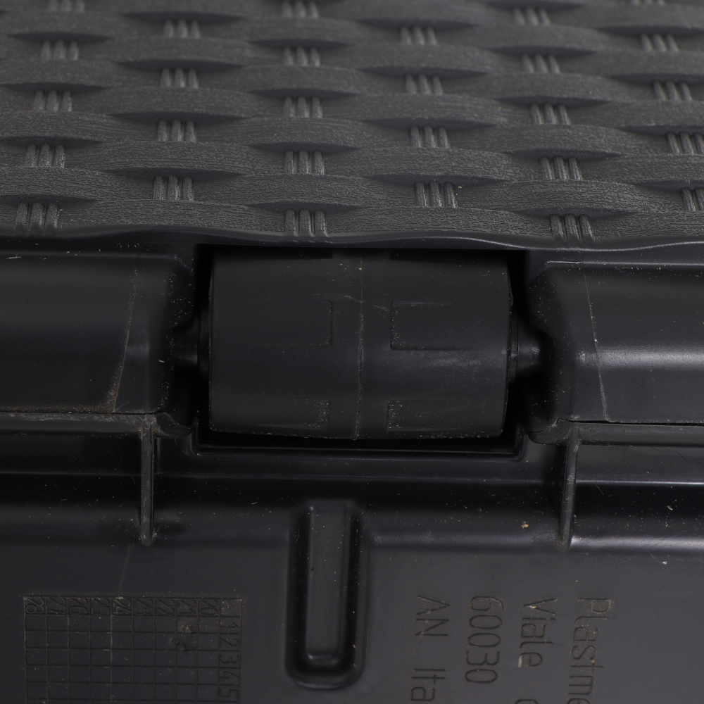 Kissenbox Portofino, Rattan, anthrazit