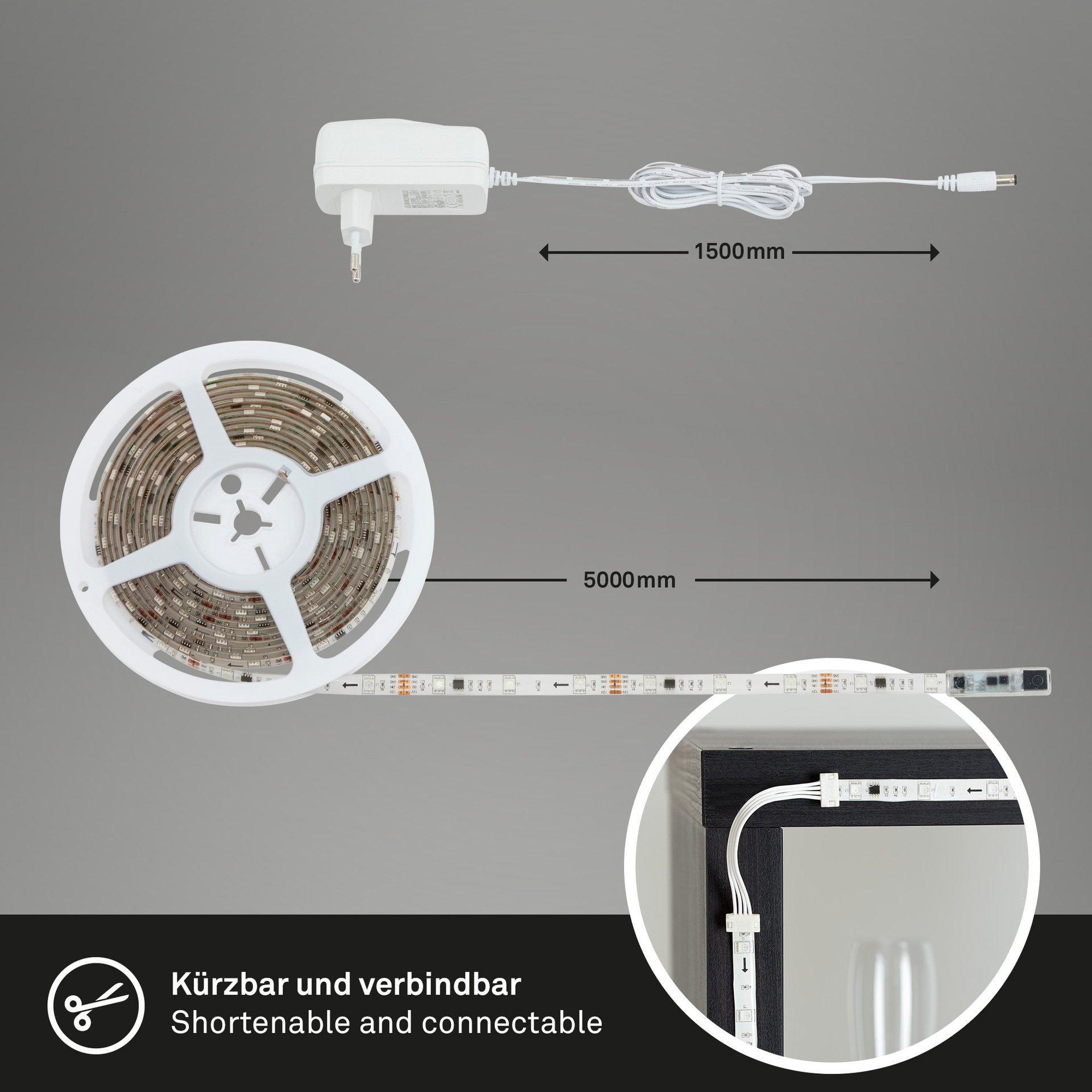 RGB-LED Flexband LED Superline, digital