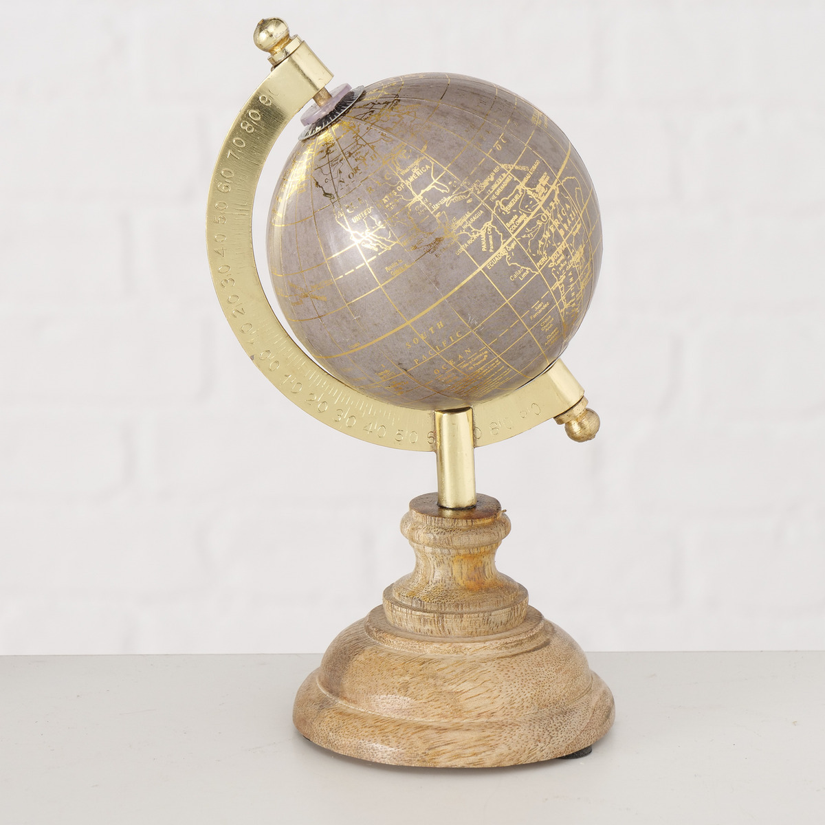 Dekoaufsteller Globe 2-fach sortiert