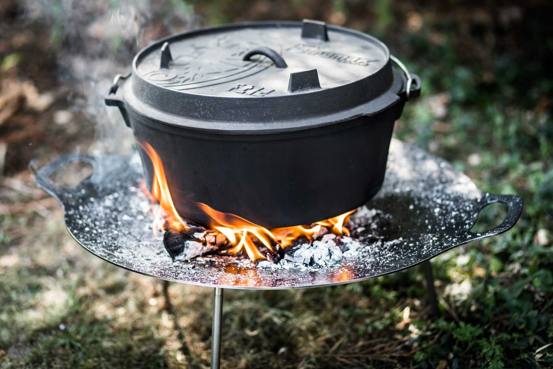 Feuertopf Dutch Oven mit Füßen ft12