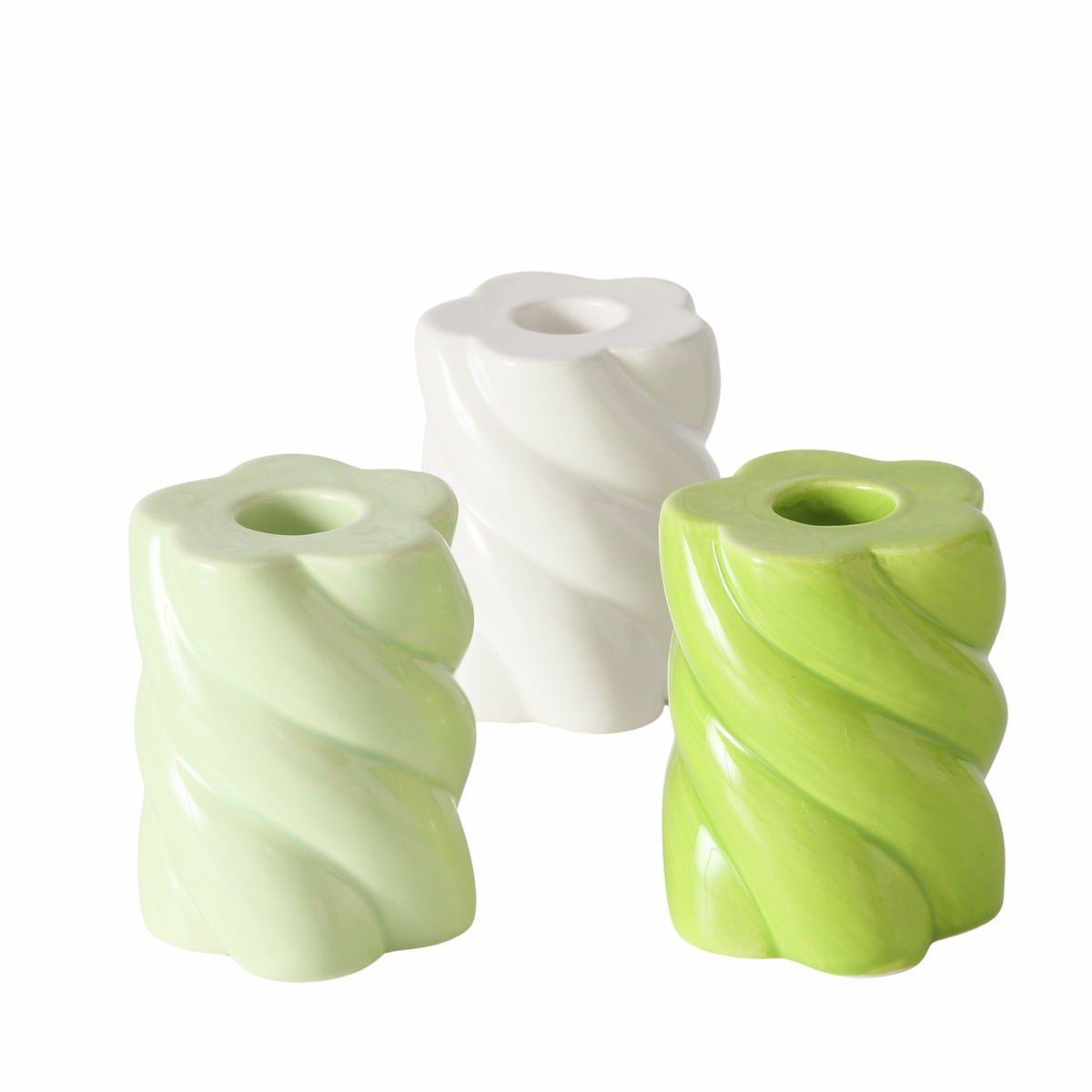 Kerzenleuchter Ebby, 3-fach sortiert