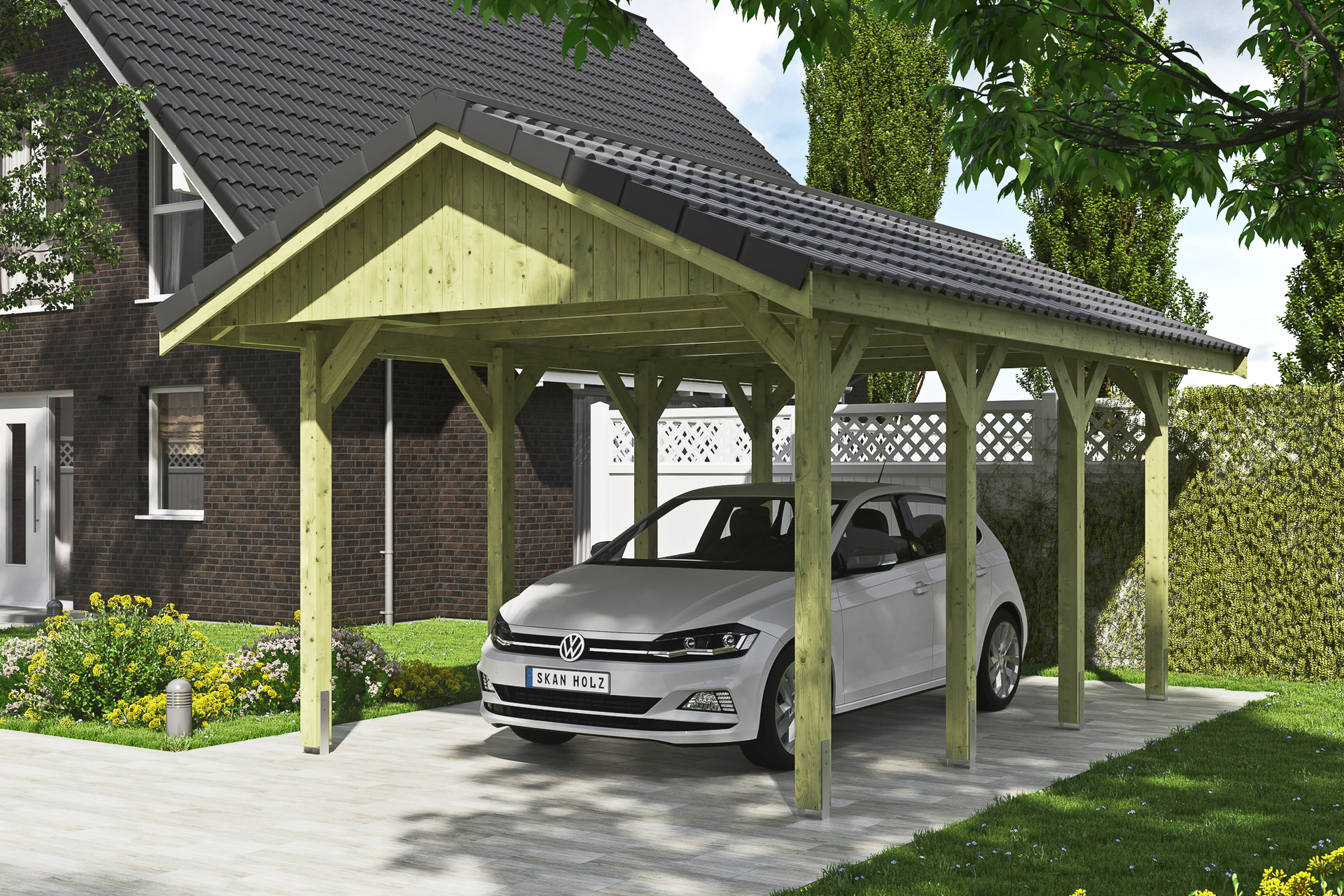 Carport Wallgau bei leitermann.de günstig kaufen Carport Wallgau