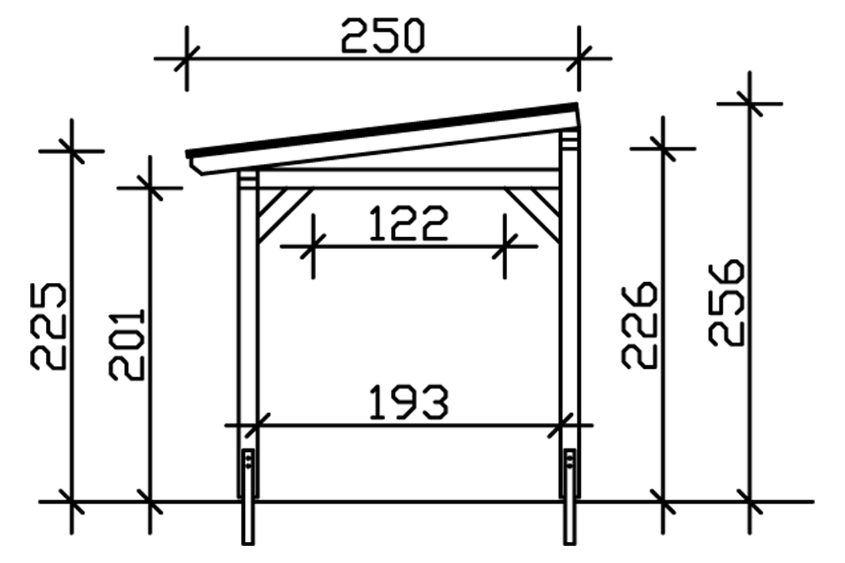 Terrassenüberdachung Siena