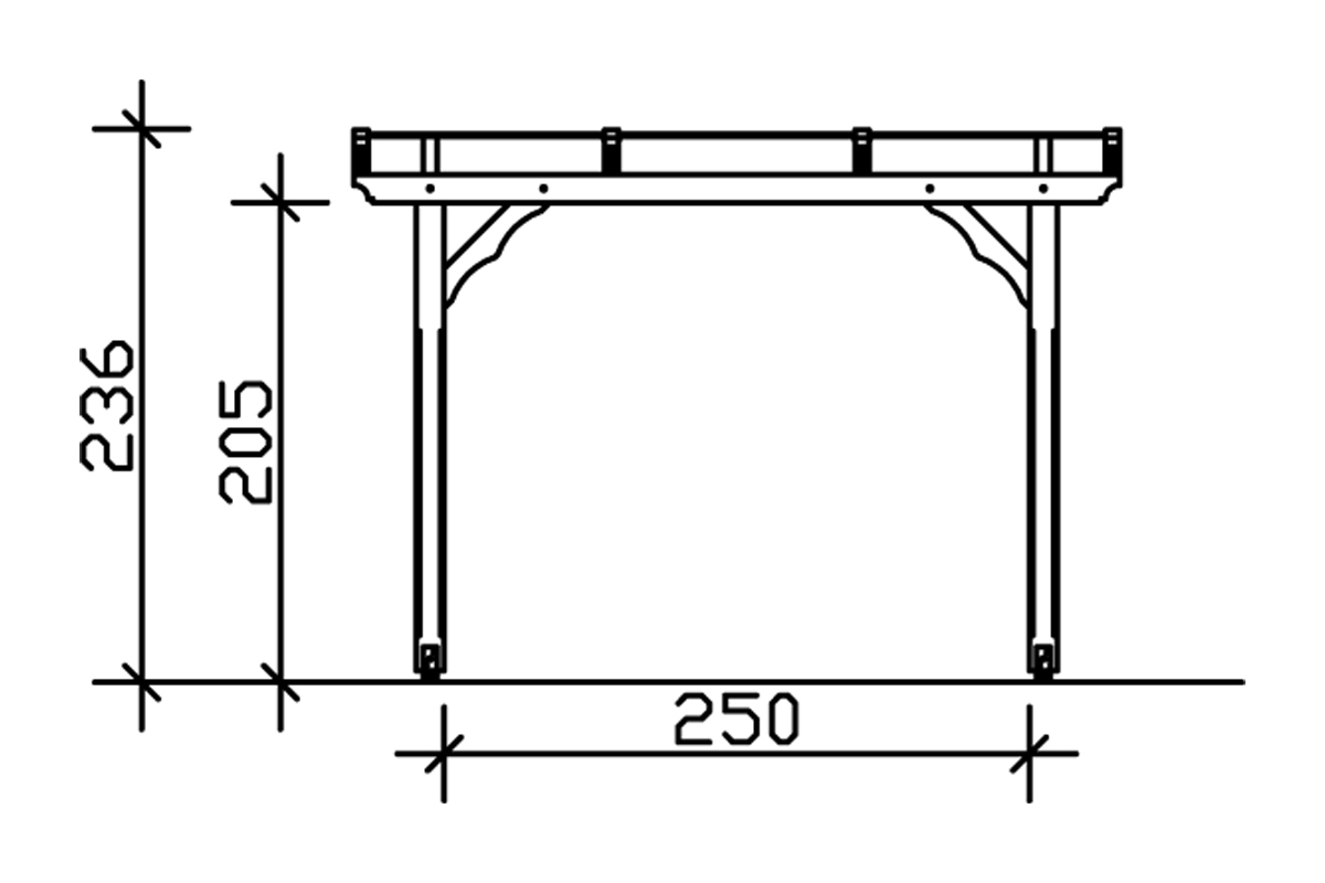 4-Eck Pavillon Marseille bei leitermann.de günstig kaufen 4-Eck Pavillon Marseille