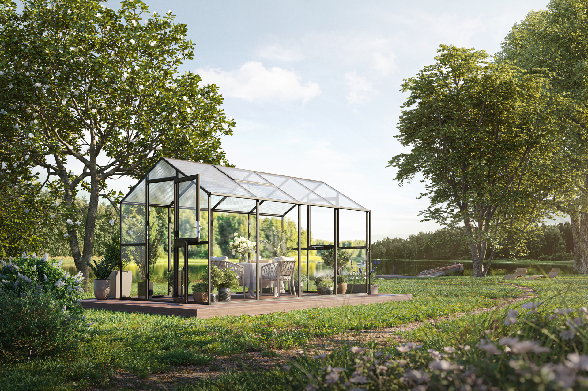 Gewächshaus Aptasia