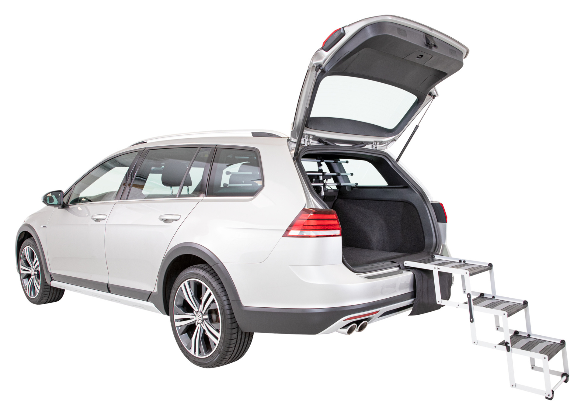 Falt-Treppe, Aluminium/TPR bei leitermann.de günstig kaufen Falt-Treppe, Aluminium/TPR