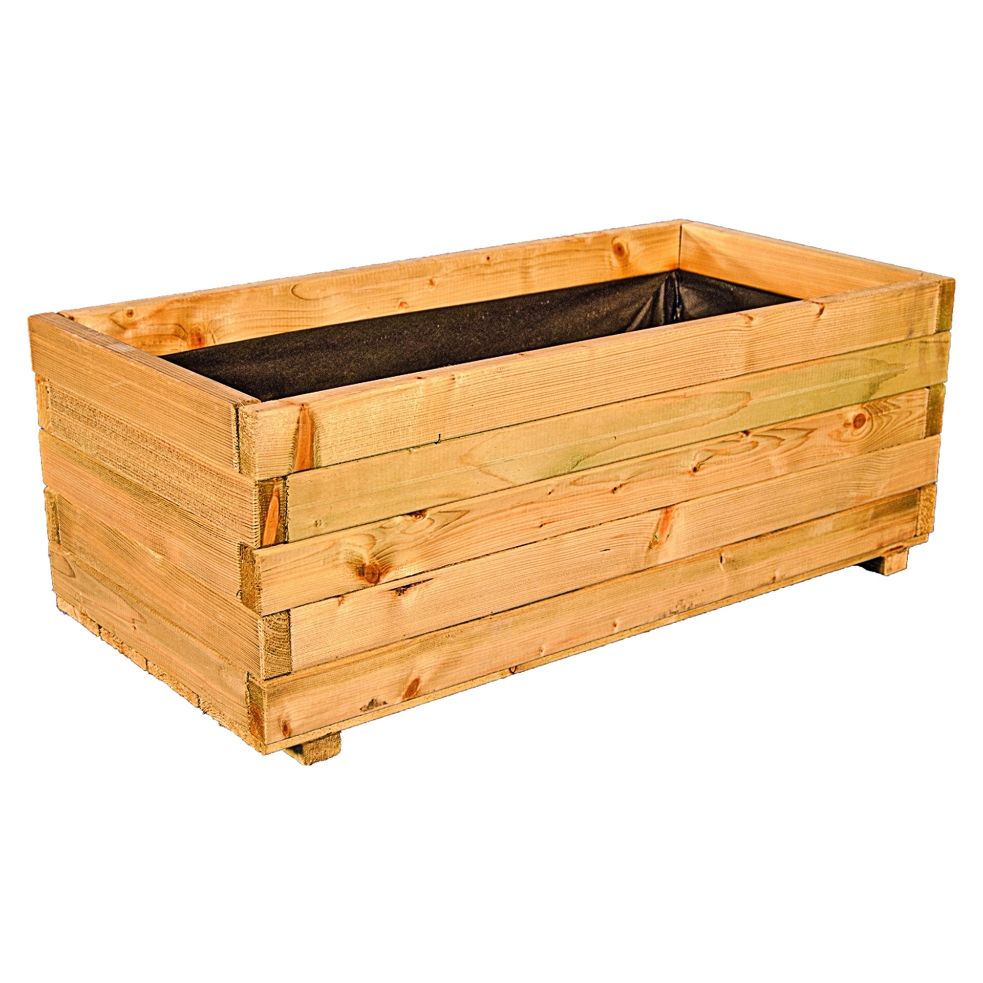 HANS Blumenkübel, Rechteck B 100xT 50xH 35 cm