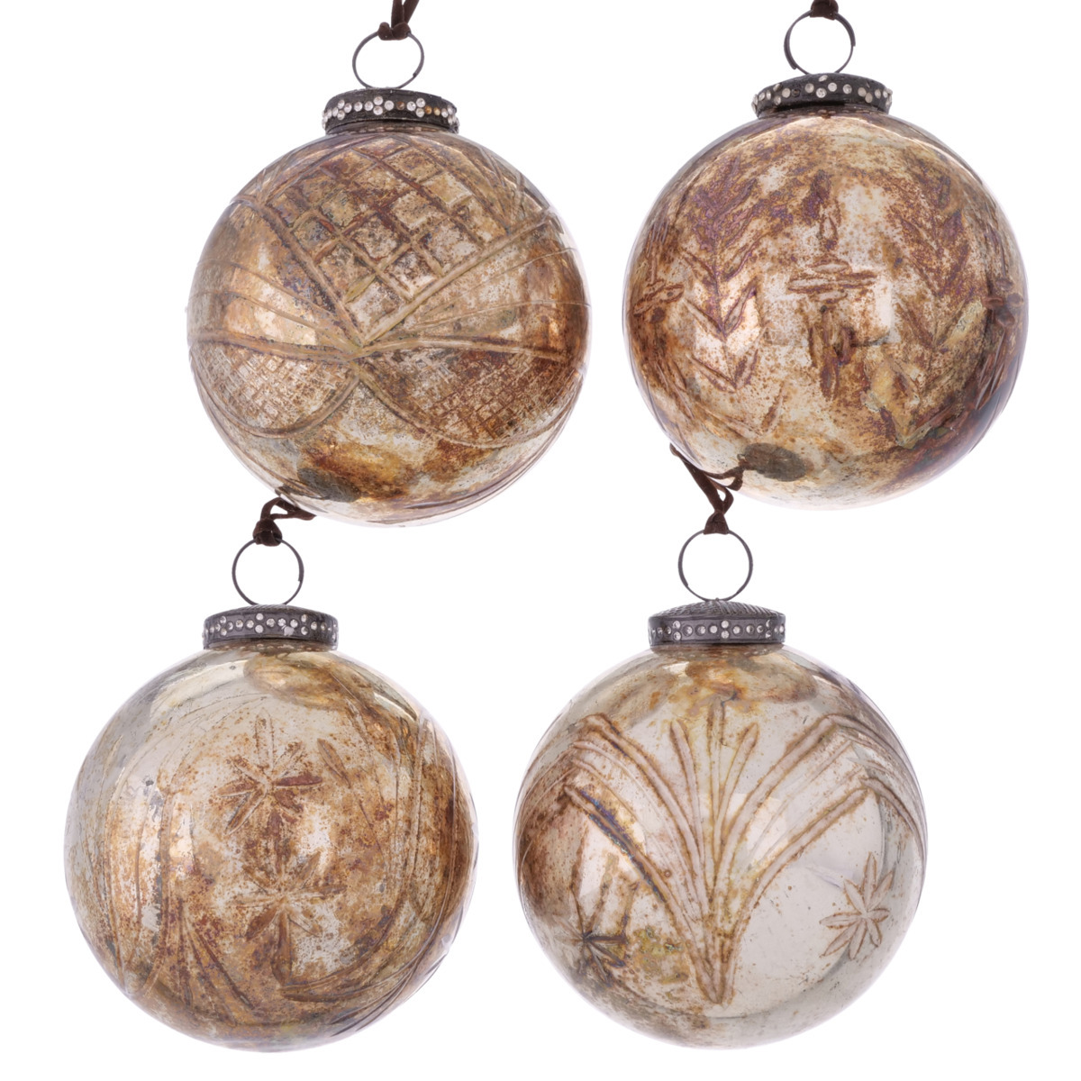 Weihnachtskugel Amaranja 4-fach sortiert