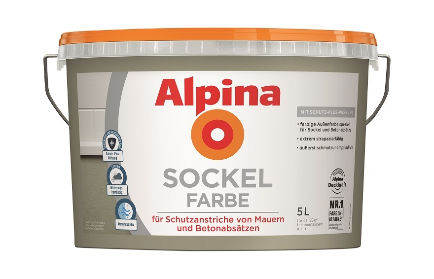 Sockelfarbe matt 5l bei leitermann.de günstig kaufen Sockelfarbe matt 5l
