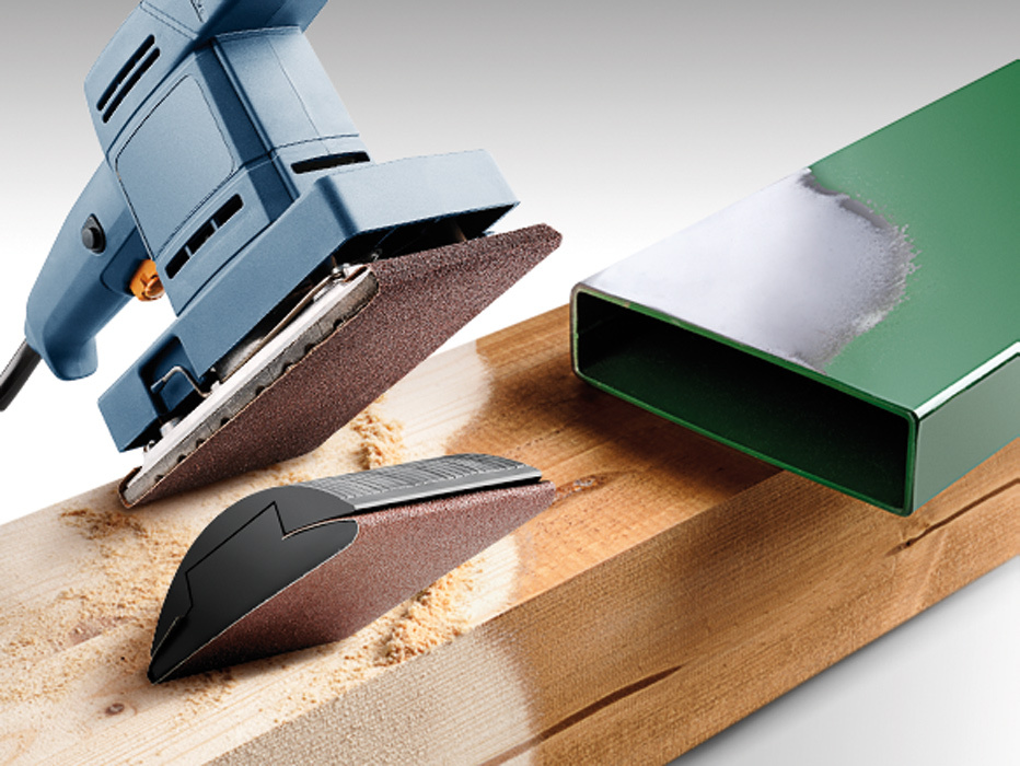 Schleifmittel auf Rollen