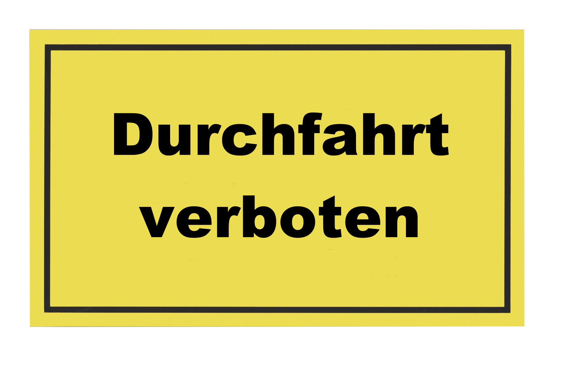 Hinweisschild