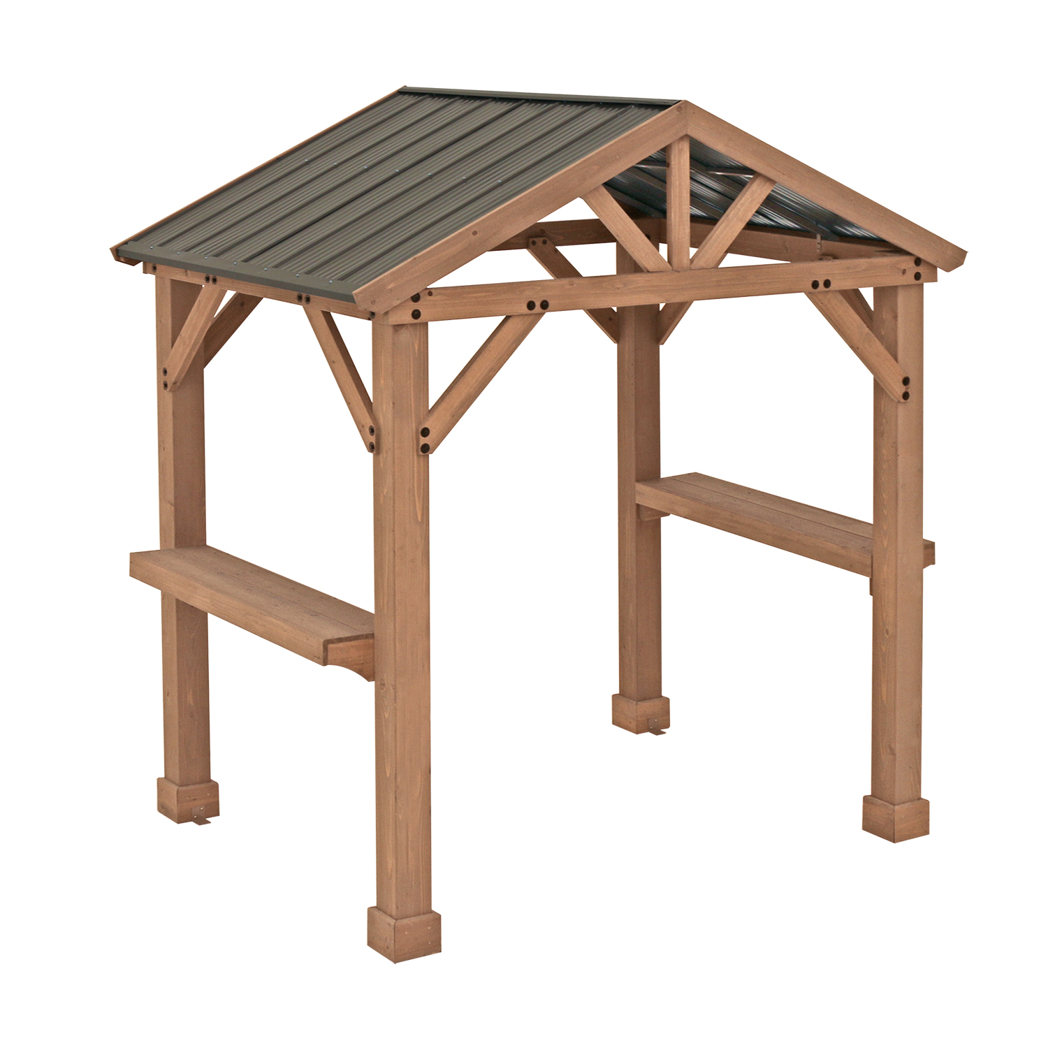 Holzpavillon BBQ Laval 6x7