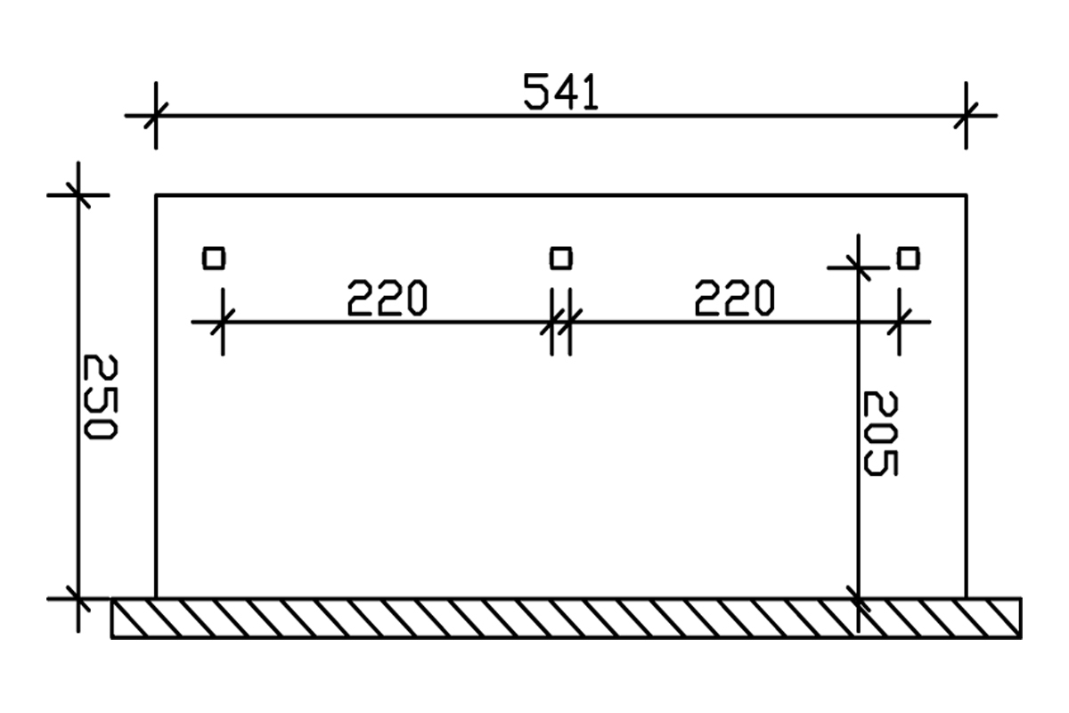 Terrassenüberdachung Andria