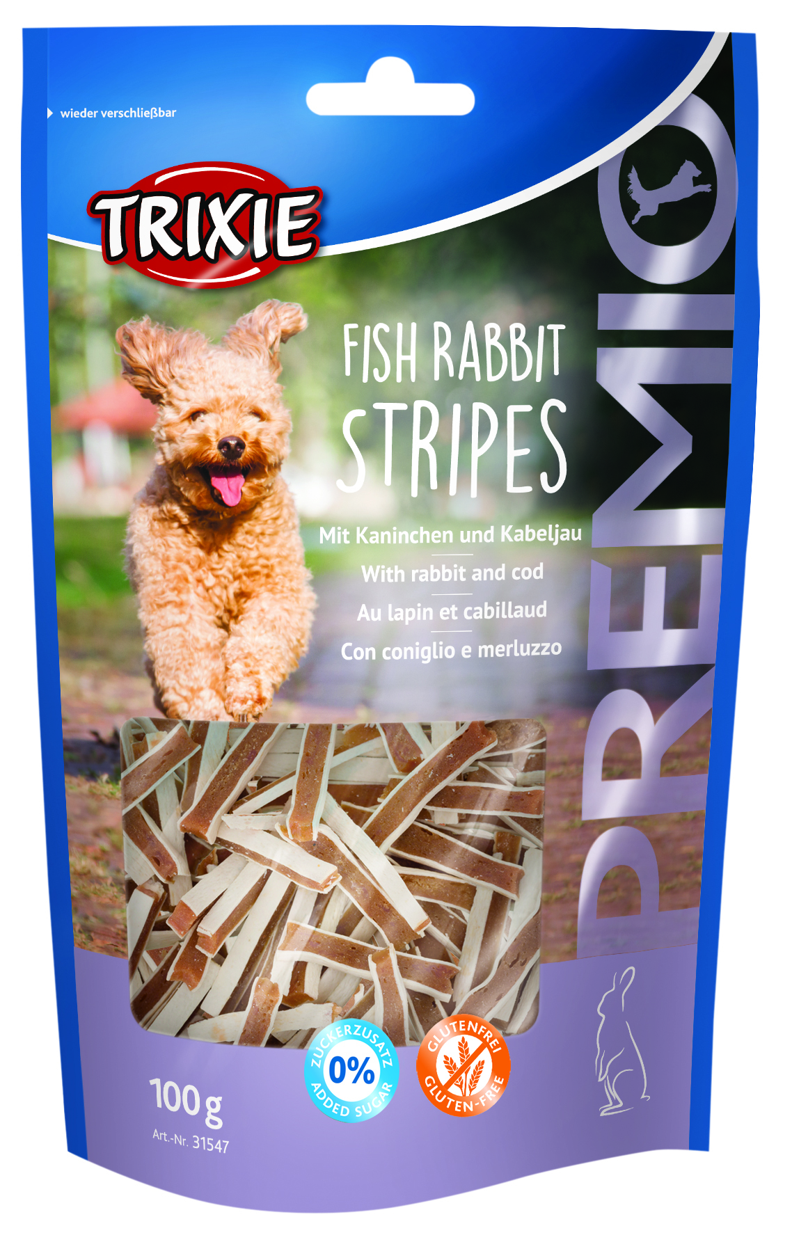 PREMIO Fish Rabbit Stripes