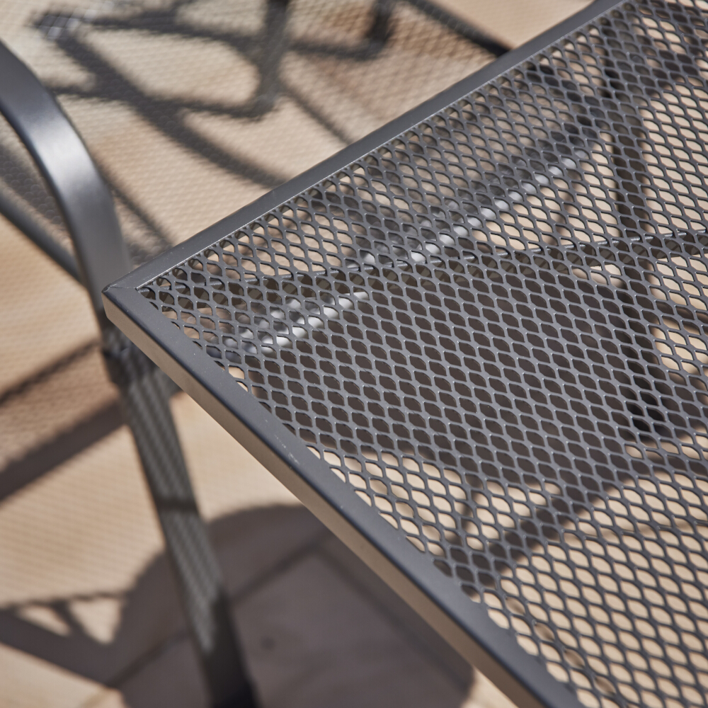 Elda Tisch, matt-anthrazit