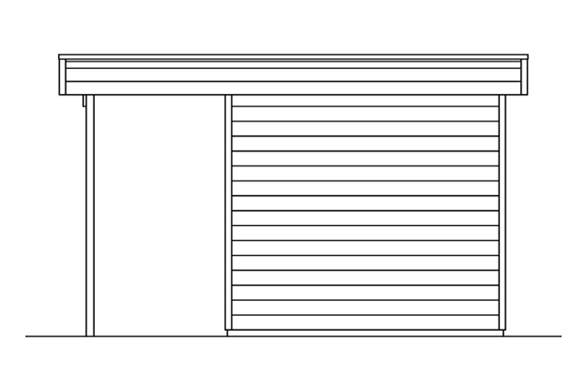 Gartenhaus Venlo 2, 380x250cm