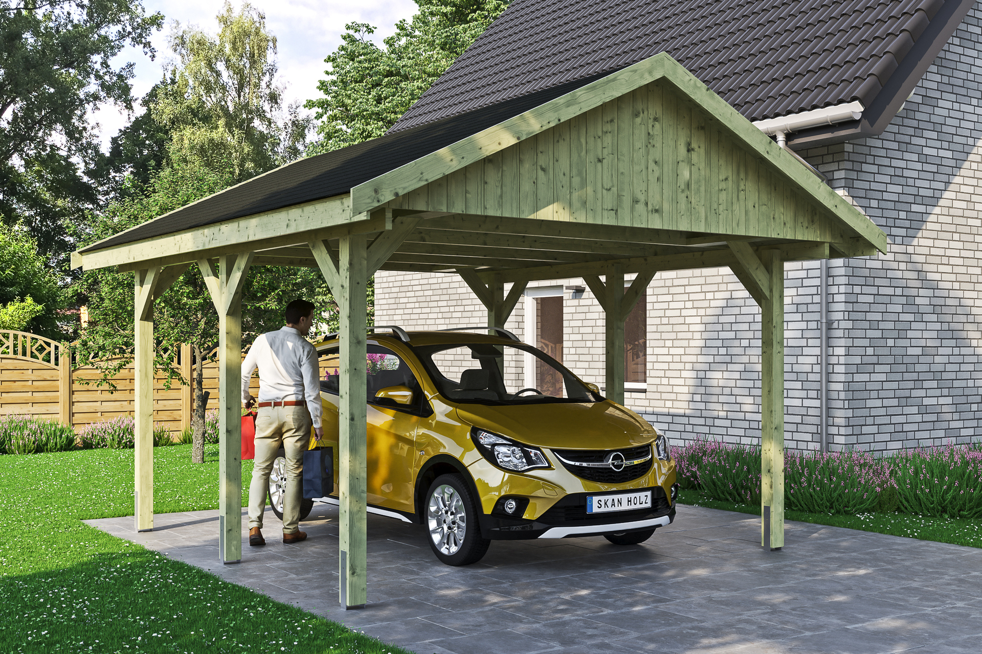 Carport Wallgau bei leitermann.de günstig kaufen Carport Wallgau