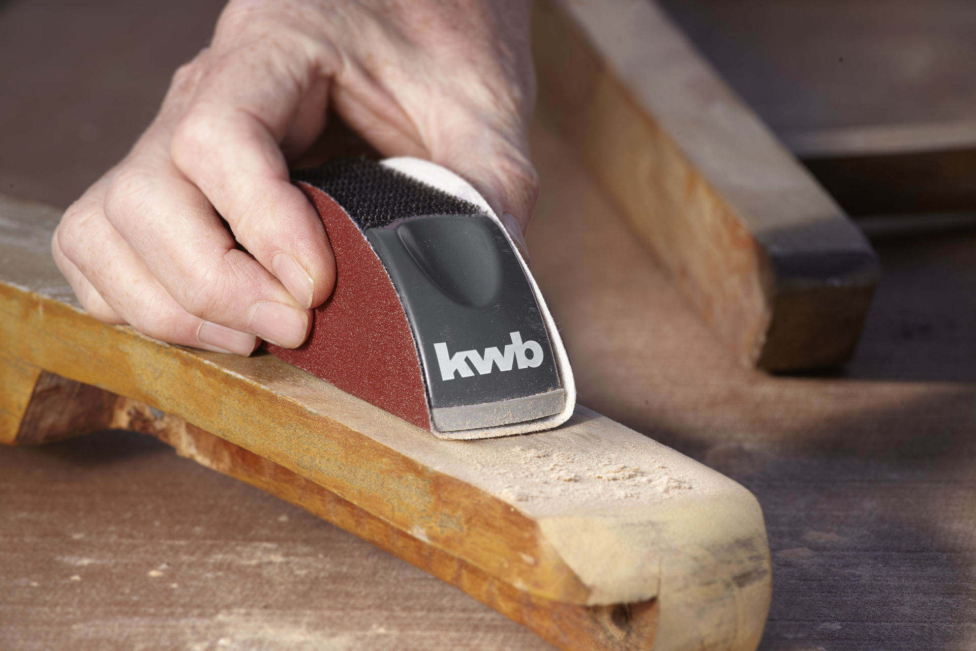 Handschleifer 4 Aufsätzen f. Schleifscheiben 125mm