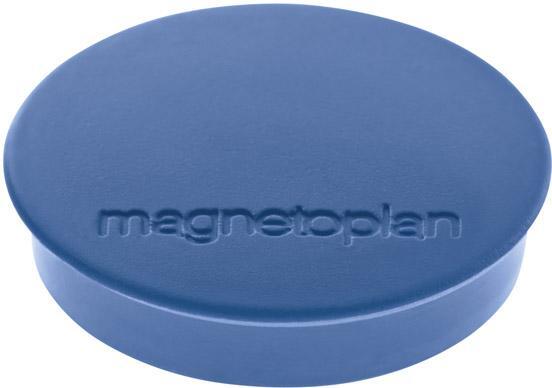 Magnet D30mm VE 10 Stück Haftkraft 700g dunkelblau 1 Stück