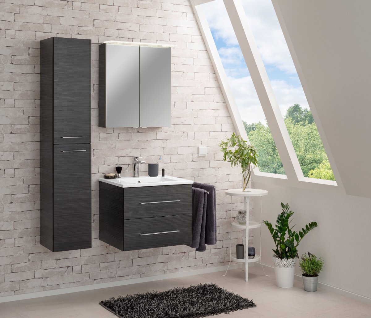 B.perfekt Spiegelschrank, Led-Box+Leuchte bei leitermann.de günstig kaufen B.perfekt Spiegelschrank, Led-Box+Leuchte