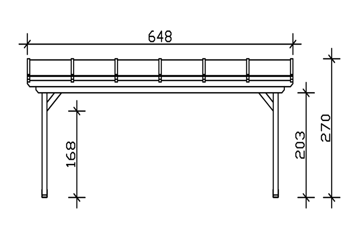 Terrassenüberdachung Ancona
