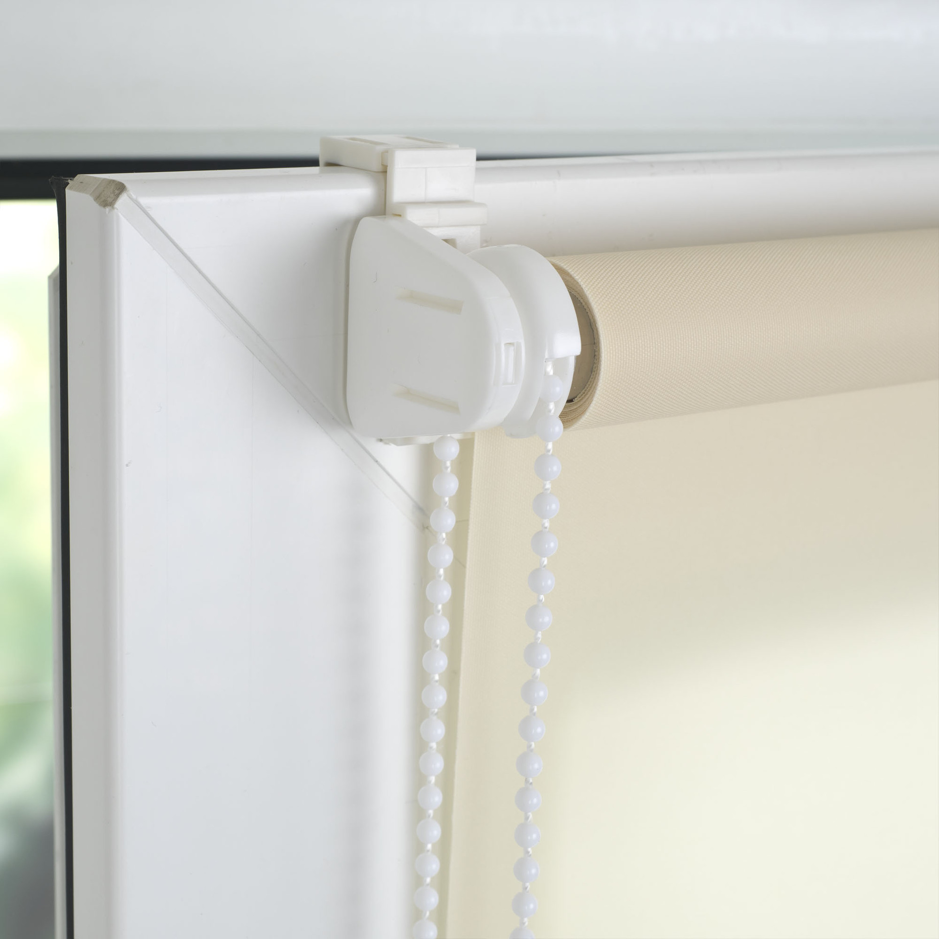 Klemmfix-Rollo, lichtdurchlässig