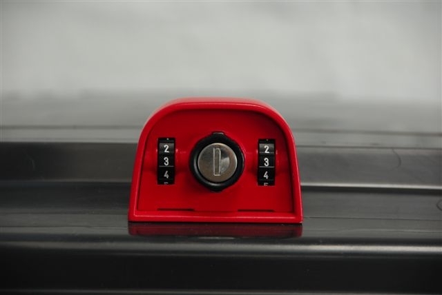 Schwerkraft Mülltonnenschloss Zahlencode verschieden schließend bei leitermann.de günstig kaufen Schwerkraft Mülltonnenschloss Zahlencode verschieden schließend