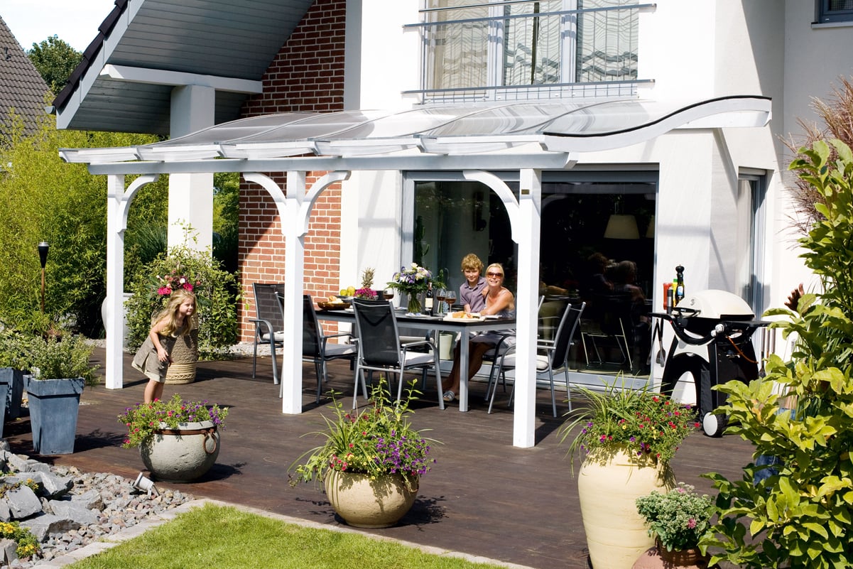 Terrassenüberdachung Venezia bei leitermann.de günstig kaufen Terrassenüberdachung Venezia