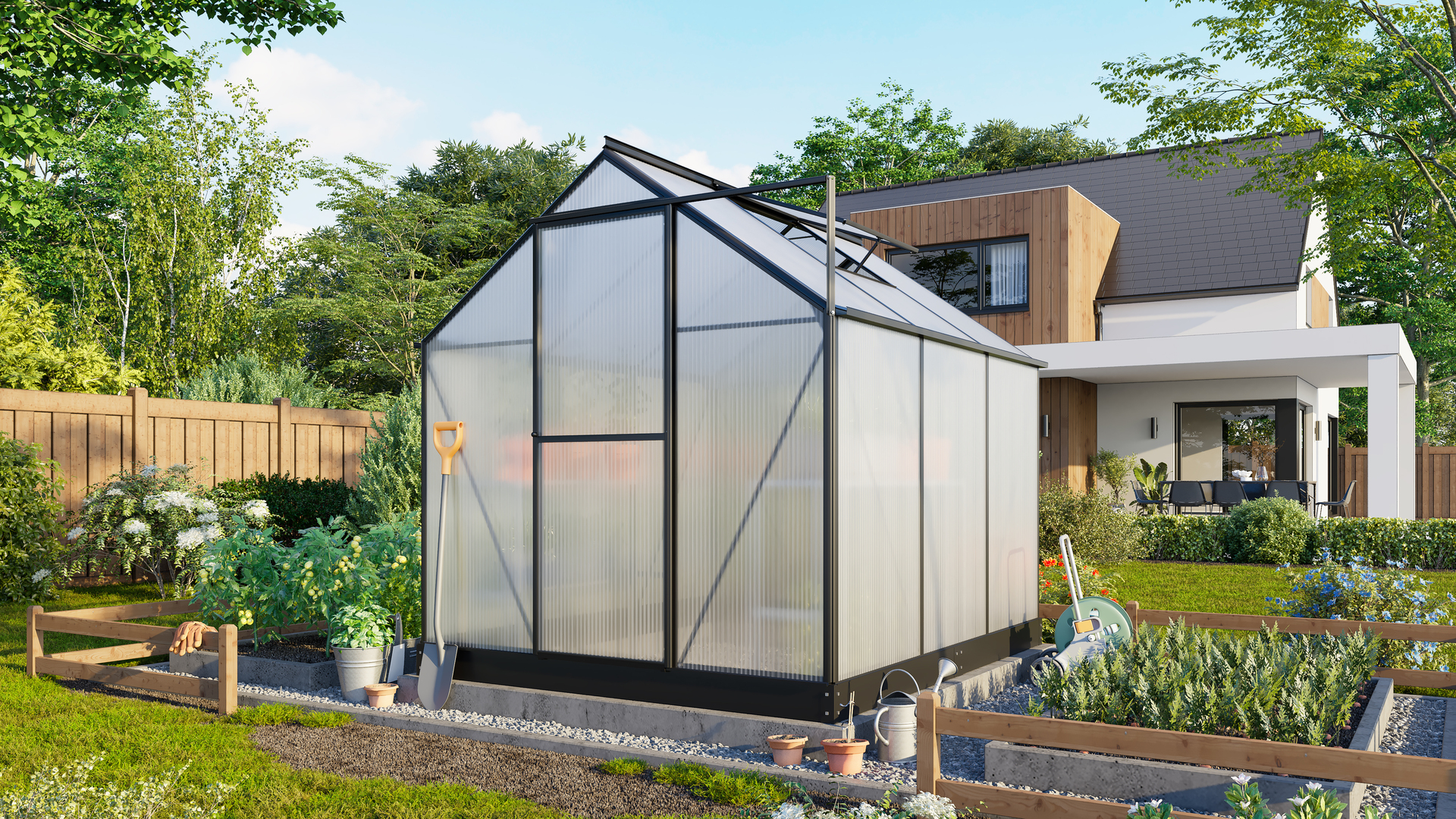 Gewächshaus Eos 4600 bei leitermann.de günstig kaufen Gewächshaus Eos 4600