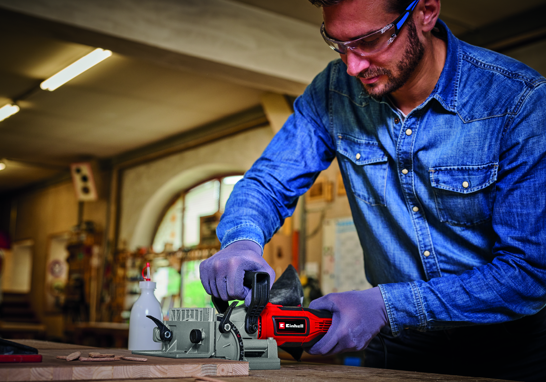 Flachdübelfräse TE-BJ 900