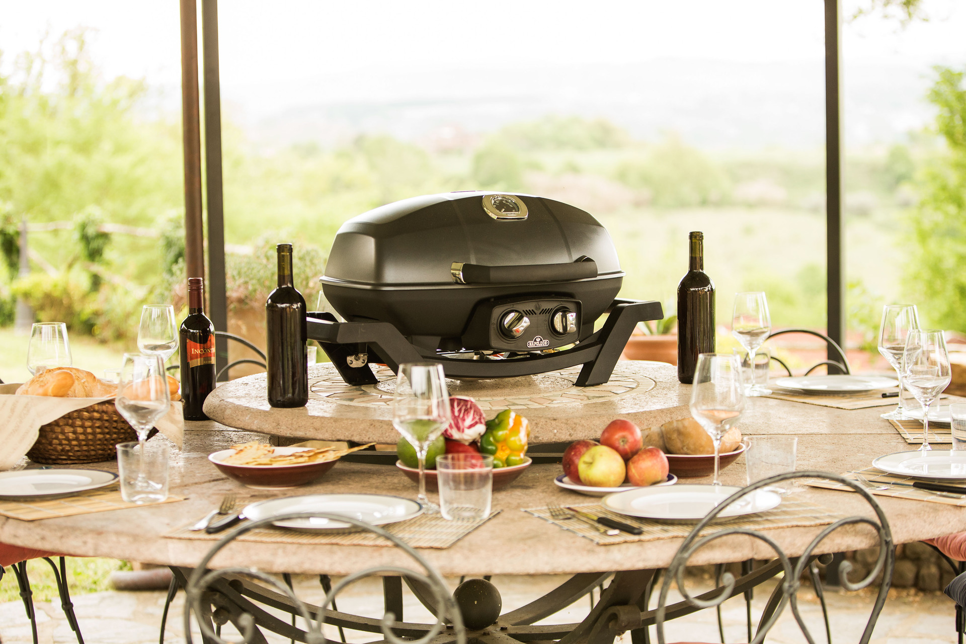 Gasgrill TRAVELQ PRO285, schwarz