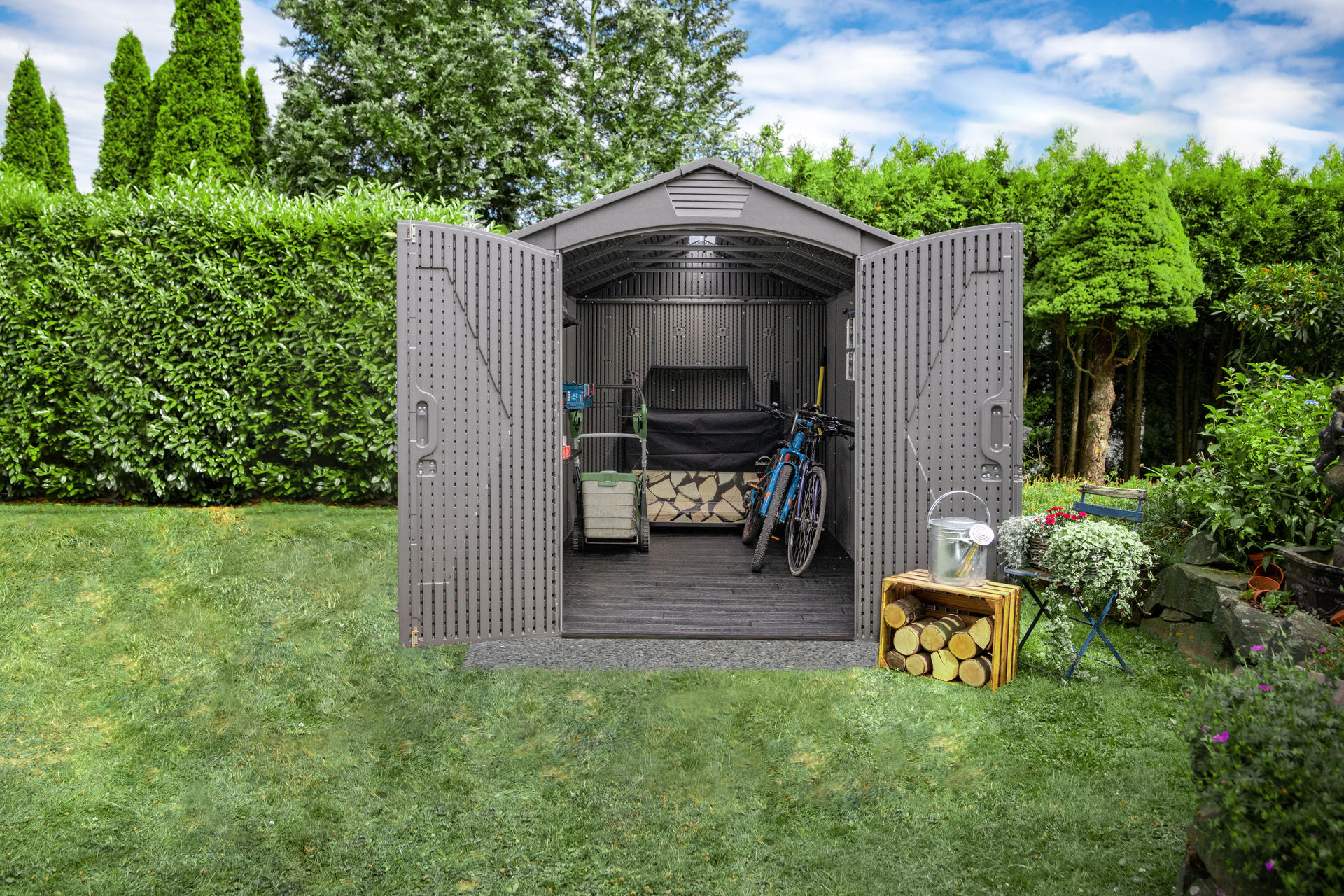 Gerätehaus bei leitermann.de günstig kaufen Gerätehaus