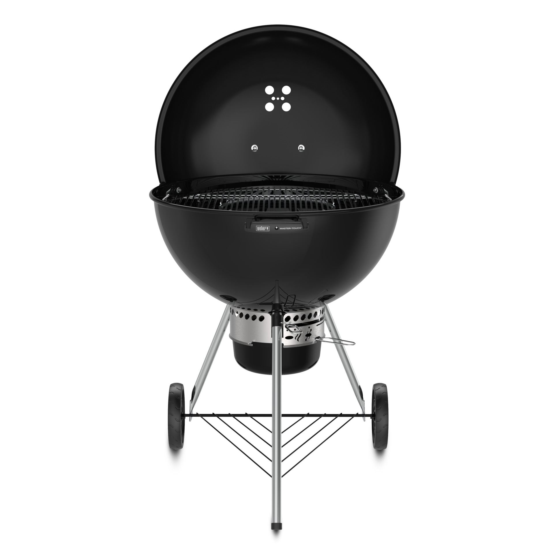 Weber Master-Touch E-6755 Holzkohlegrill, 67cm, schwarz