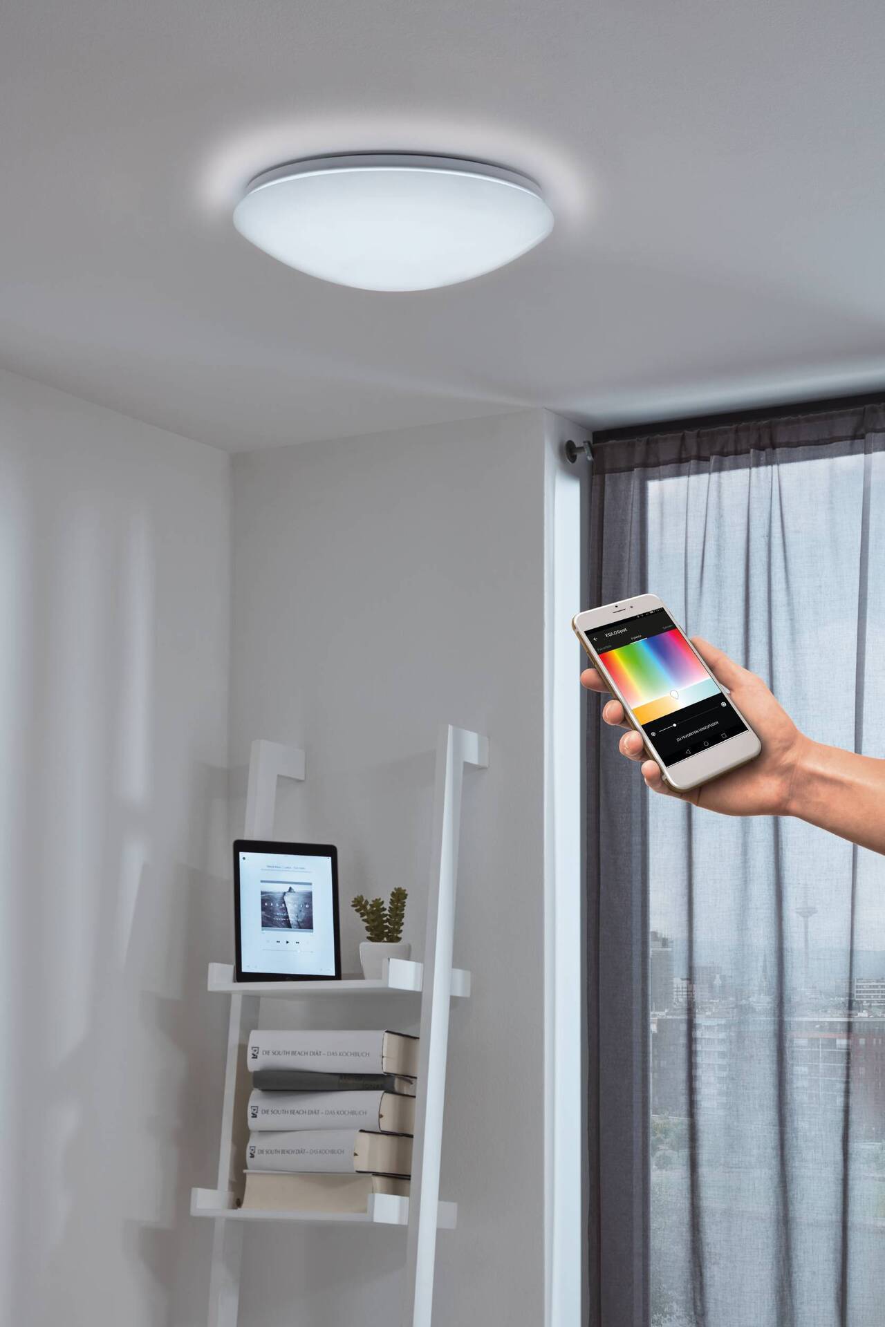 LED Wand- und Deckenleuchte Giron-C