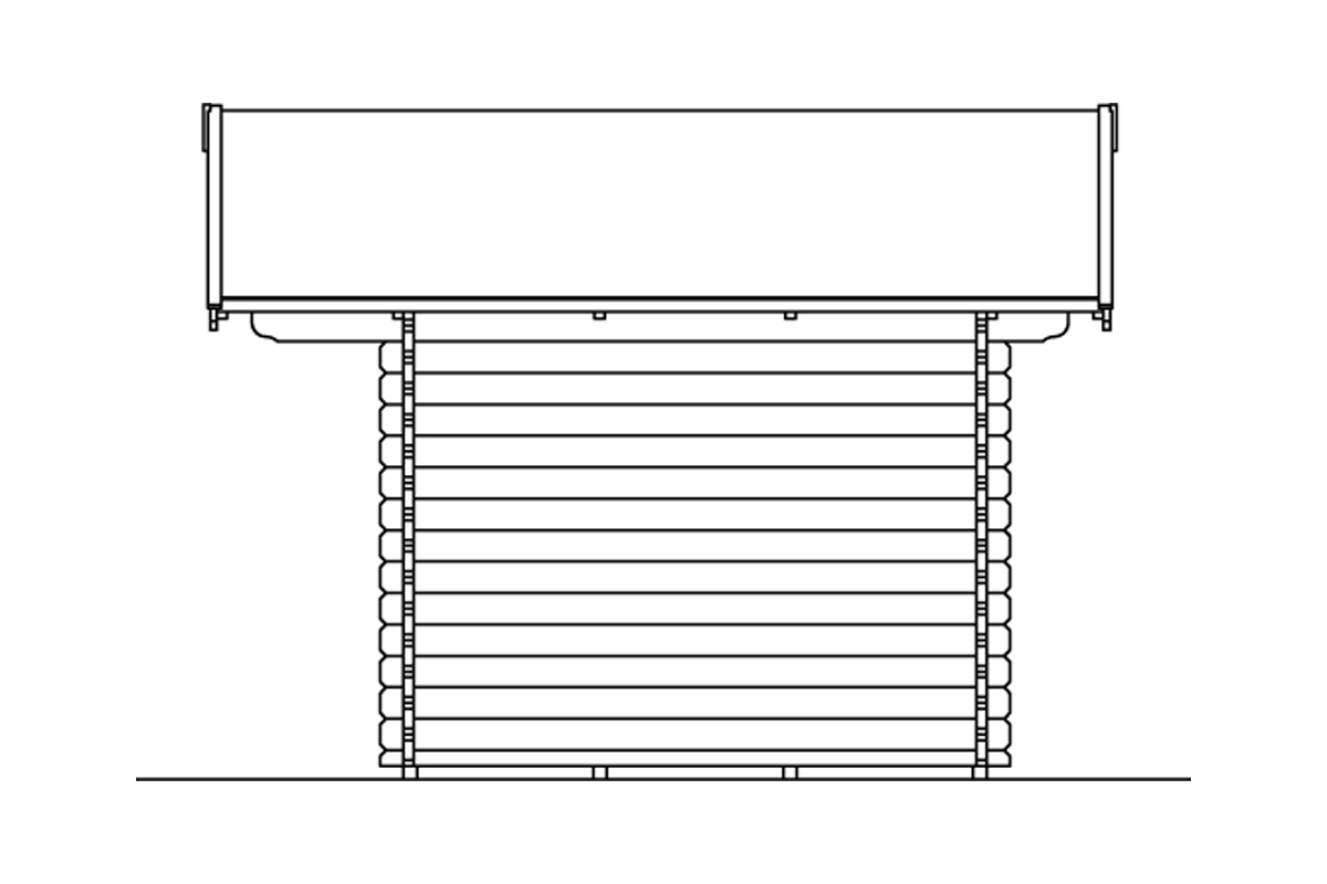 Gartenhaus Arosa natur bei leitermann.de günstig kaufen Gartenhaus Arosa natur