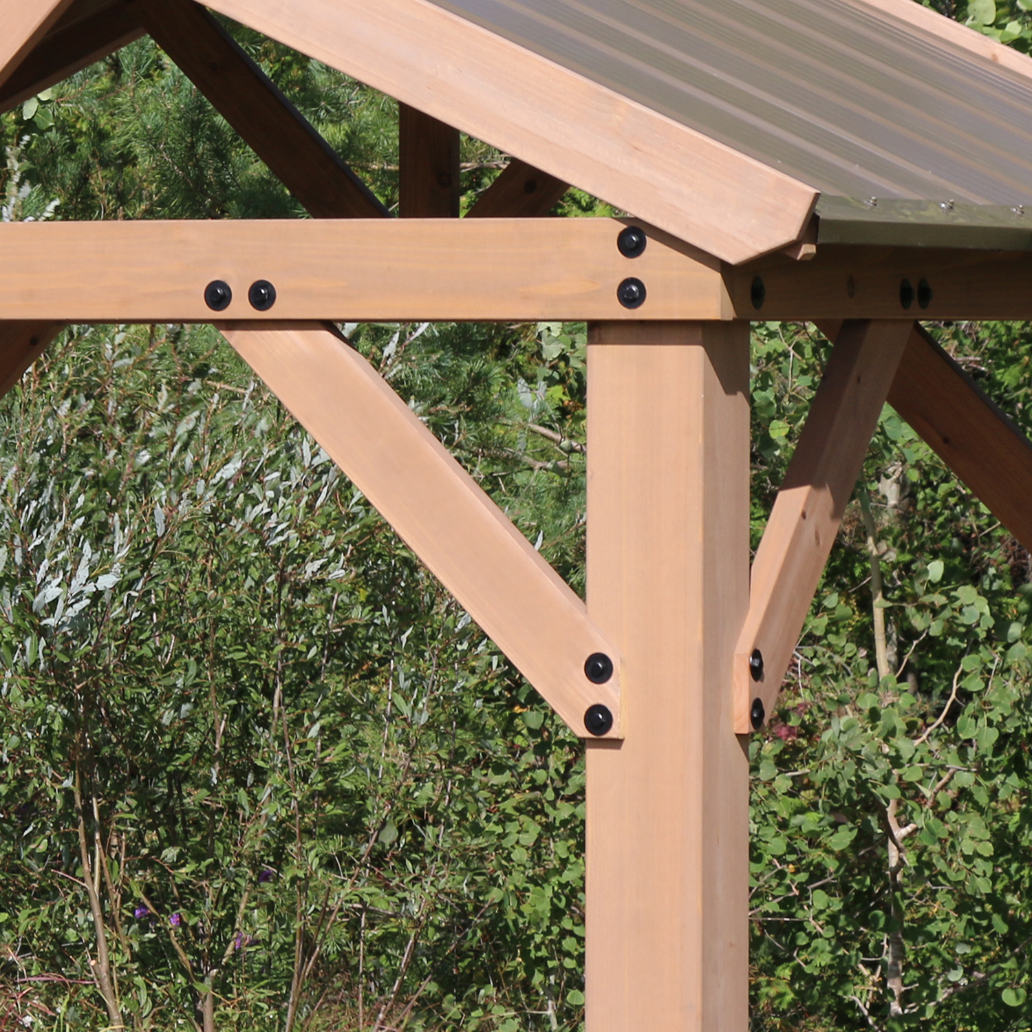 Holzpavillon BBQ Laval 6x7