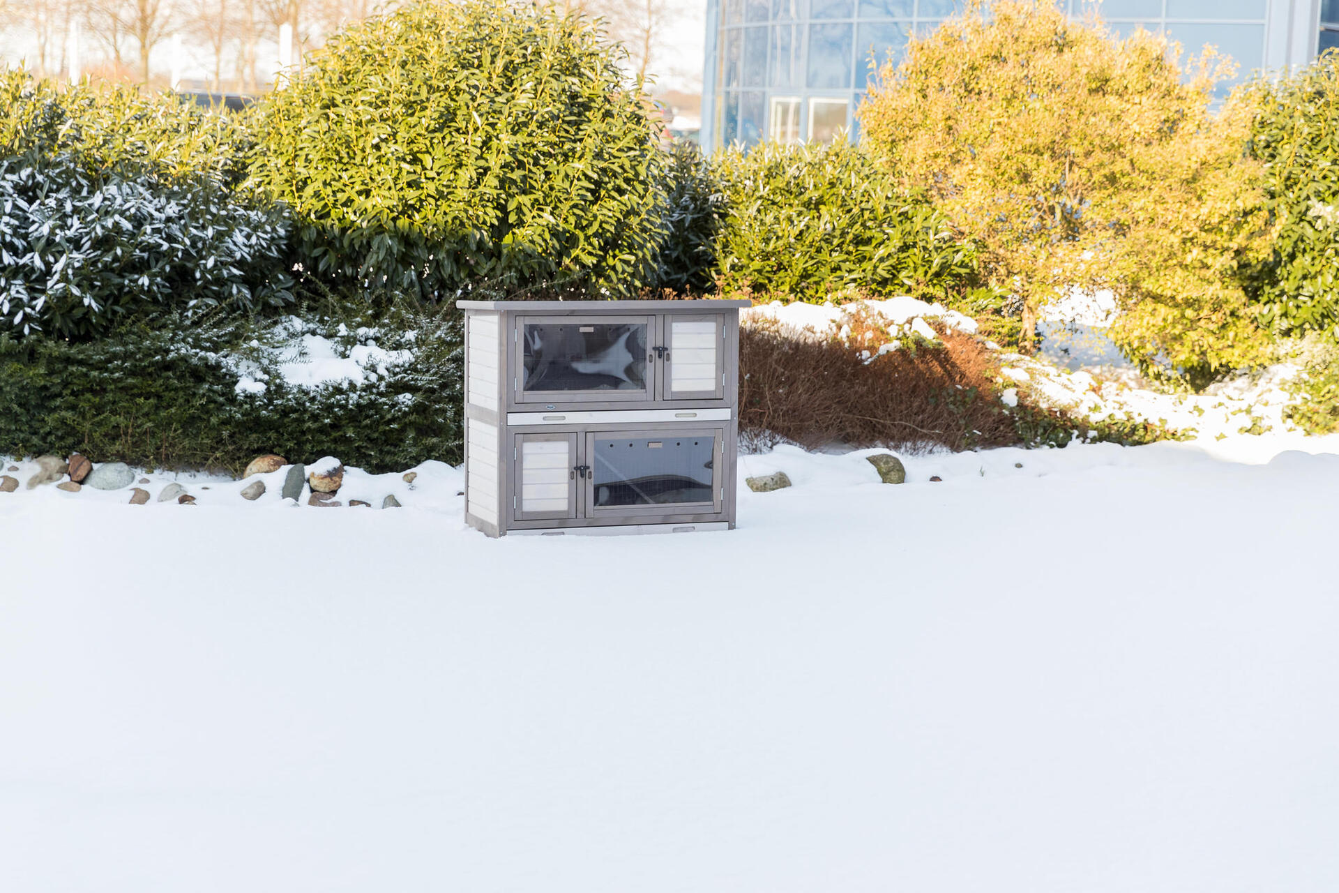 Kleintierstall mit Wärmedämmung bei leitermann.de günstig kaufen Kleintierstall mit Wärmedämmung