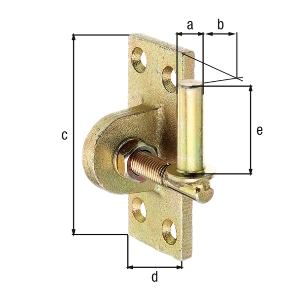 Kloben z.Anschrauben