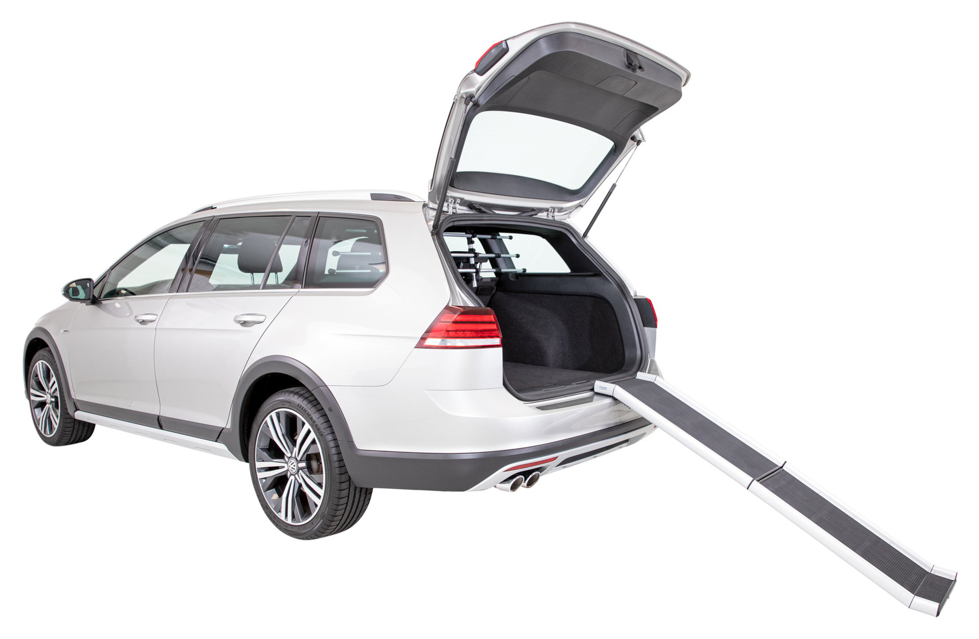 Klapp-Rampe, Aluminium/Gummi