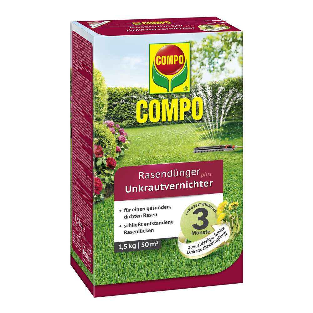 Compo GmbH Rasendünger plus Unkrautvernichter