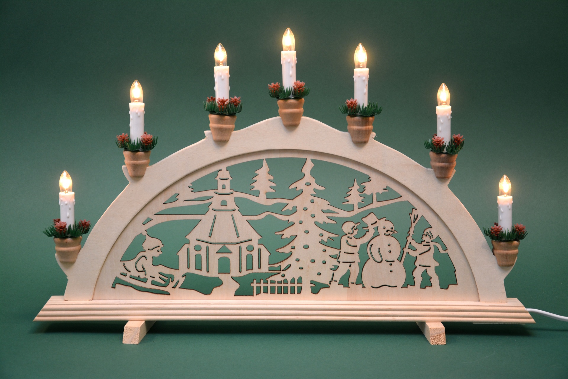 Schwibbogen Seiffener Dorf bei leitermann.de günstig kaufen Schwibbogen Seiffener Dorf