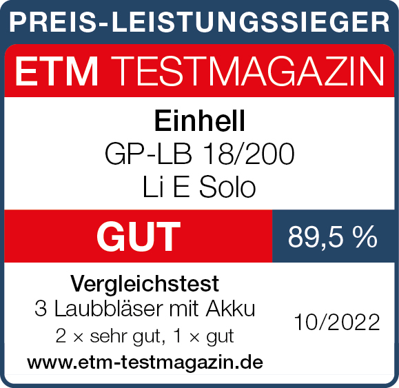 Akku-Laubbläser GP-LB 18/200 Li GK-Solo bei leitermann.de günstig kaufen Akku-Laubbläser GP-LB 18/200 Li GK-Solo