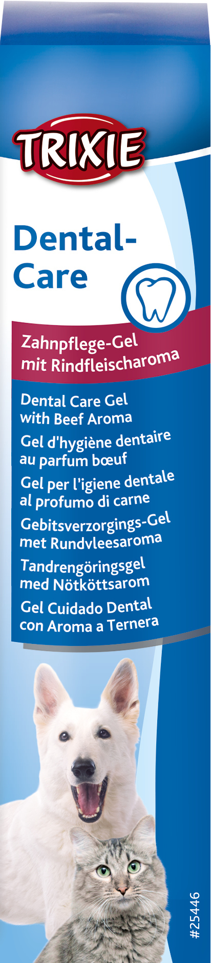 TRIXIE Zahnpflege-Gel mit Rindfleischaroma