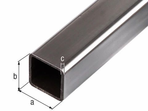 Vierkantrohr Edelstahl